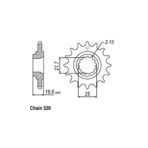 JT Sprockets JT front sprocket 1538.15