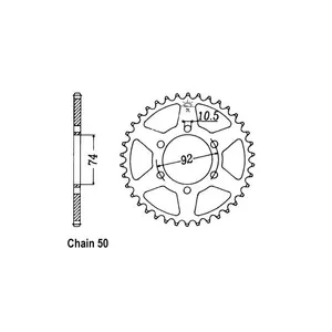 JT Sprockets JT Rear Sprocket 856.45