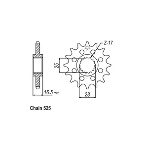 JT Sprockets JT Front Sprocket 1904.16