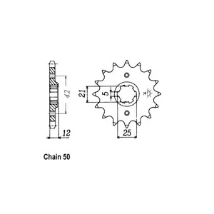 JT Sprockets JT Front Sprocket 571.16