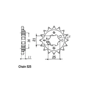 JT Sprockets JT Front Sprocket 290.15