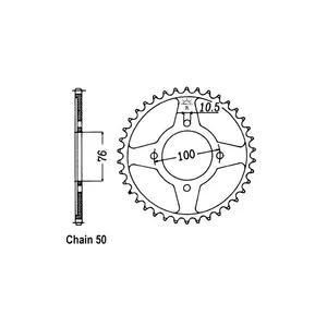 JT Sprockets JT Rear Sprocket 824.40
