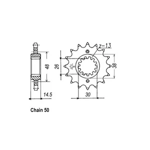 JT Sprockets JT Front Sprocket 339.17