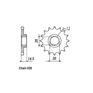 JT Sprockets JT Front Sprocket 335.15