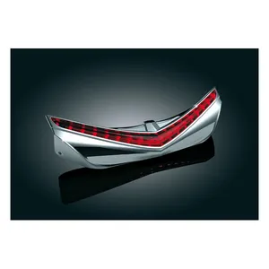 Kuryakyn Kuryakyn, LED rear fender tip chrome, red lens