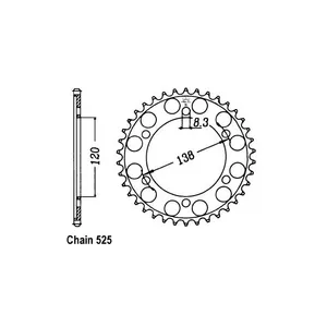 JT Sprockets JT Rear Sprocket 312.40