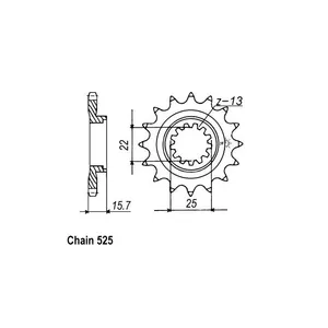 JT Sprockets JT Front Sprocket 1535.15