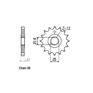 JT Sprockets JT Front Sprocket 580.17
