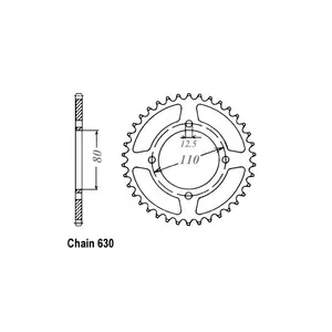 JT Sprockets JT Rear Sprocket 333.41