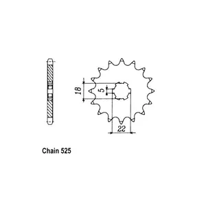 JT Sprockets JT Front Sprocket 419.14