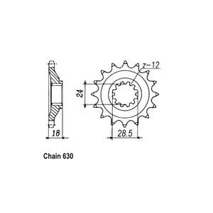 JT Sprockets JT Front Sprocket 523.15