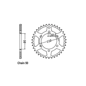 JT Sprockets JT Rear Sprocket 850.33