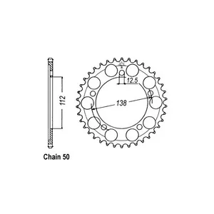 JT Sprockets JT Rear Sprocket 302.41