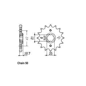 JT Sprockets JT Front Sprocket 338.16