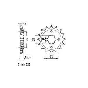 JT Sprockets JT Front Sprocket 293.16