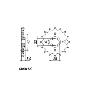 JT Sprockets JT Front Sprocket 281.14