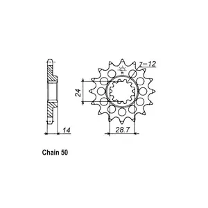 JT Sprockets JT Front Sprocket 1529.17