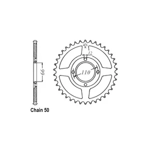 JT Sprockets JT Rear Sprocket 849.38