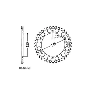 JT Sprockets JT Rear Sprocket 865.46
