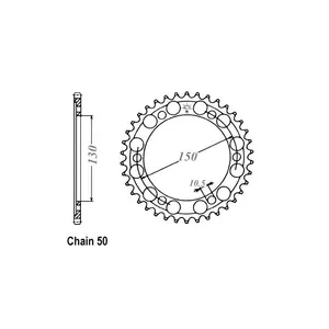 JT Sprockets JT Rear Sprocket 859.40