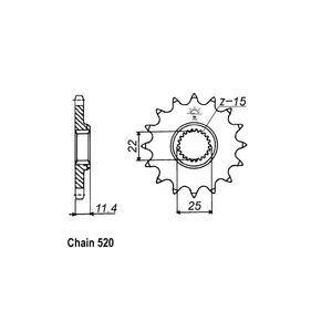 JT Sprockets JT Front Sprocket 1902.17