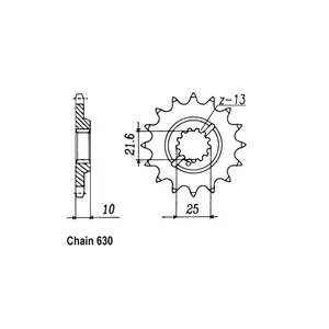 JT Sprockets JT Front Sprocket 521.15