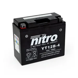 Nitro Nitro sealed YT12B-4 AGM battery