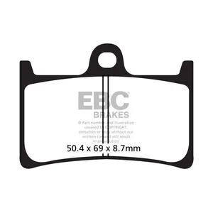 EBC EBC Organic brake pads