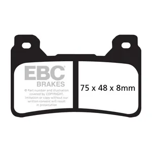 EBC EBC Double-H Sintered brake pads
