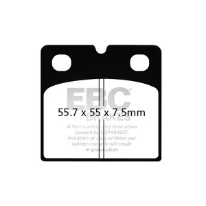 EBC EBC Double-H Sintered brake pads
