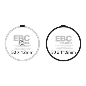 EBC EBC Organic brake pads