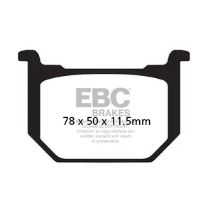 EBC EBC V-pad Semi Sintered brake pads