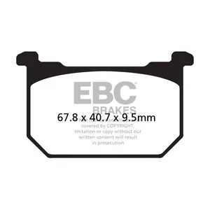 EBC EBC Double-H Sintered brake pads