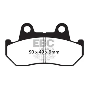 EBC EBC organic brake pads
