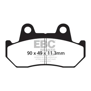 EBC EBC V-pad Semi Sintered brake pads