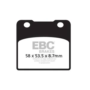 EBC EBC Organic brake pads