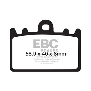 EBC EBC Organic brake pads