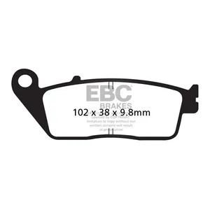 EBC EBC V-pad Semi Sintered brake pads