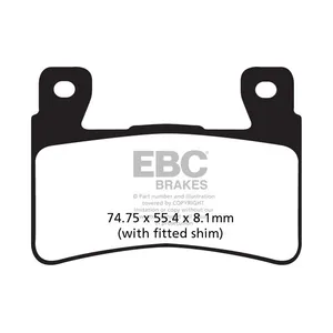 EBC EBC Double-H Sintered brake pads