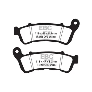 EBC EBC Organic brake pads