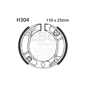 EBC EBC grooved brake shoes