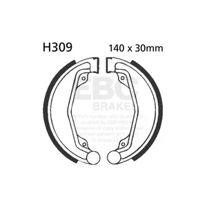 EBC EBC plain brake shoes