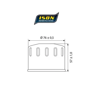 Ison ISON 565 oil filter