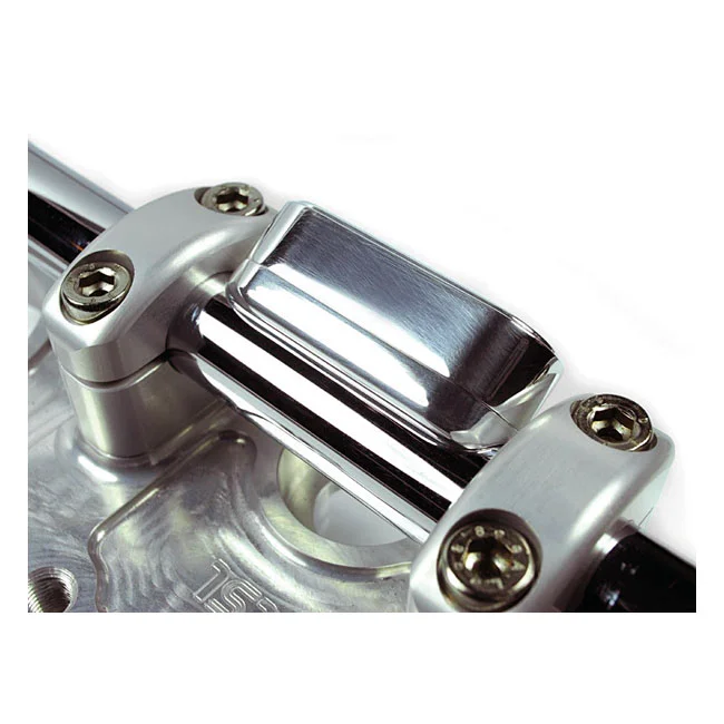 Motogadget MSM bolt-on handlebar bracket. 28.6mm. Polished