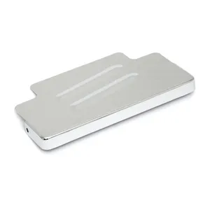 MCS Battery top cover. Chrome