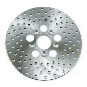 MCS Brake rotor drilled OEM style. 10"