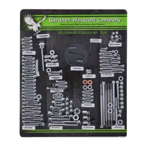 Gardner-Westcott Builders fastener set, allen
