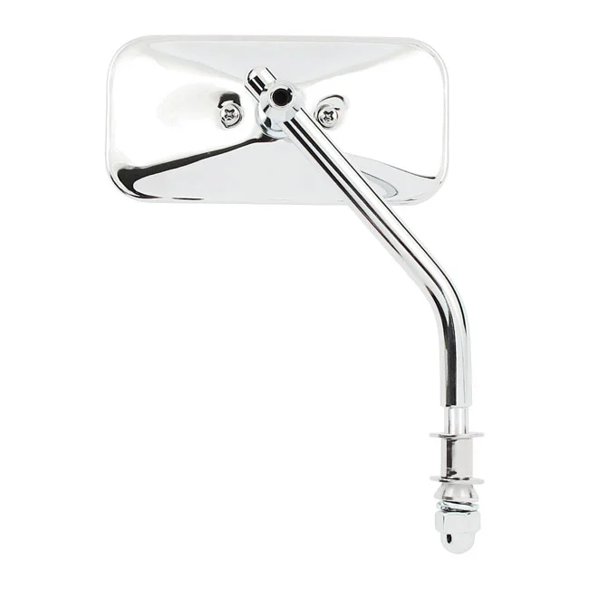 MCS Small rectangular mirror. short stem, chrome - 900430