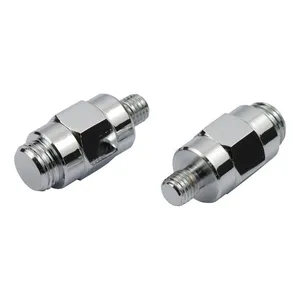 MCS FX, Dyna front turn signal relocation kit. Chrome