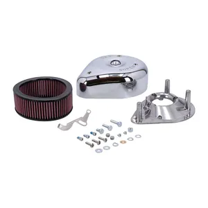 S&S S&S, teardrop air cleaner assembly. Chrome